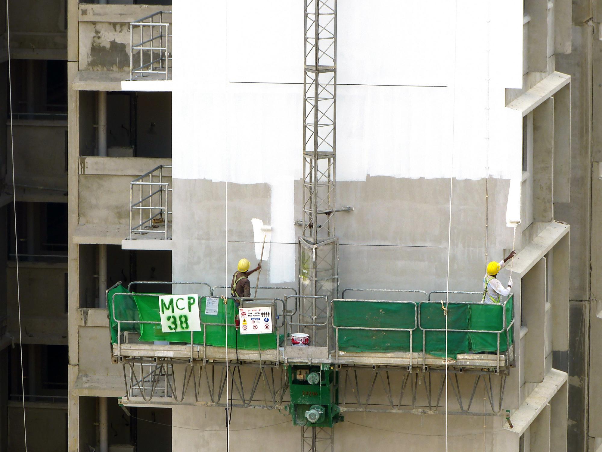 travaux de peinture façade