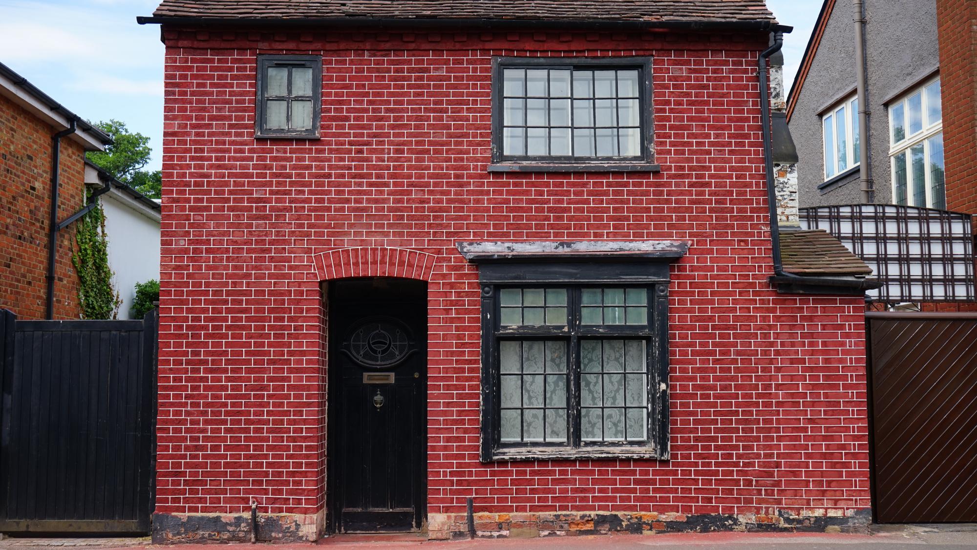 façade de maison en brique 