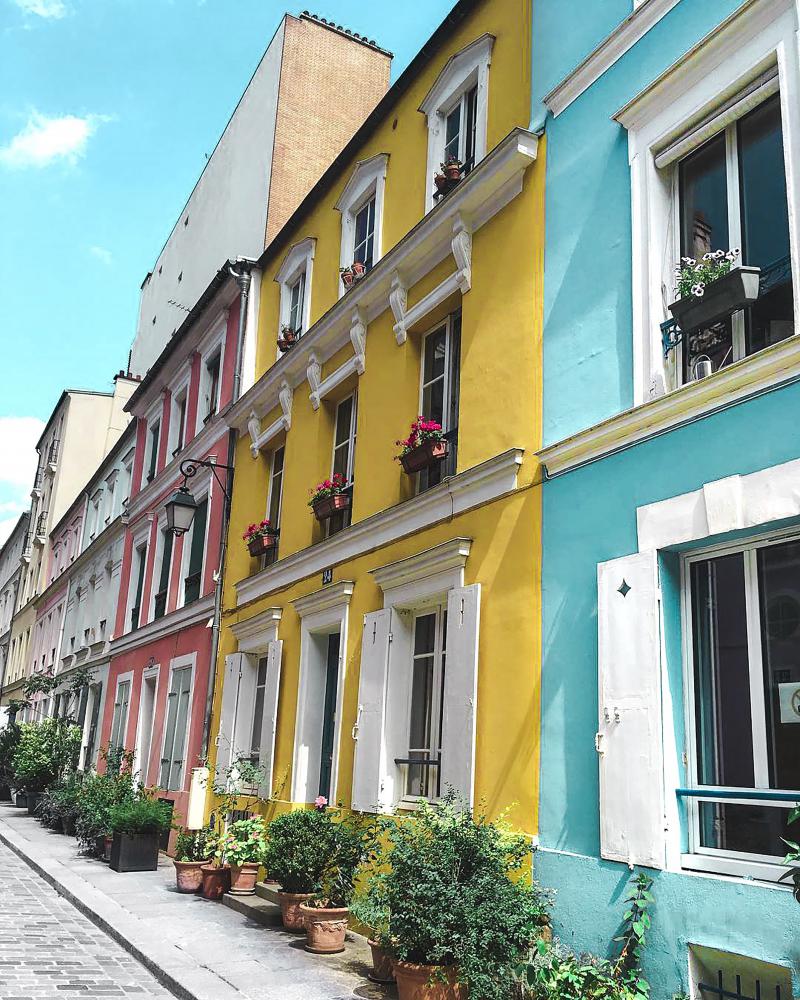 Façades colorées 