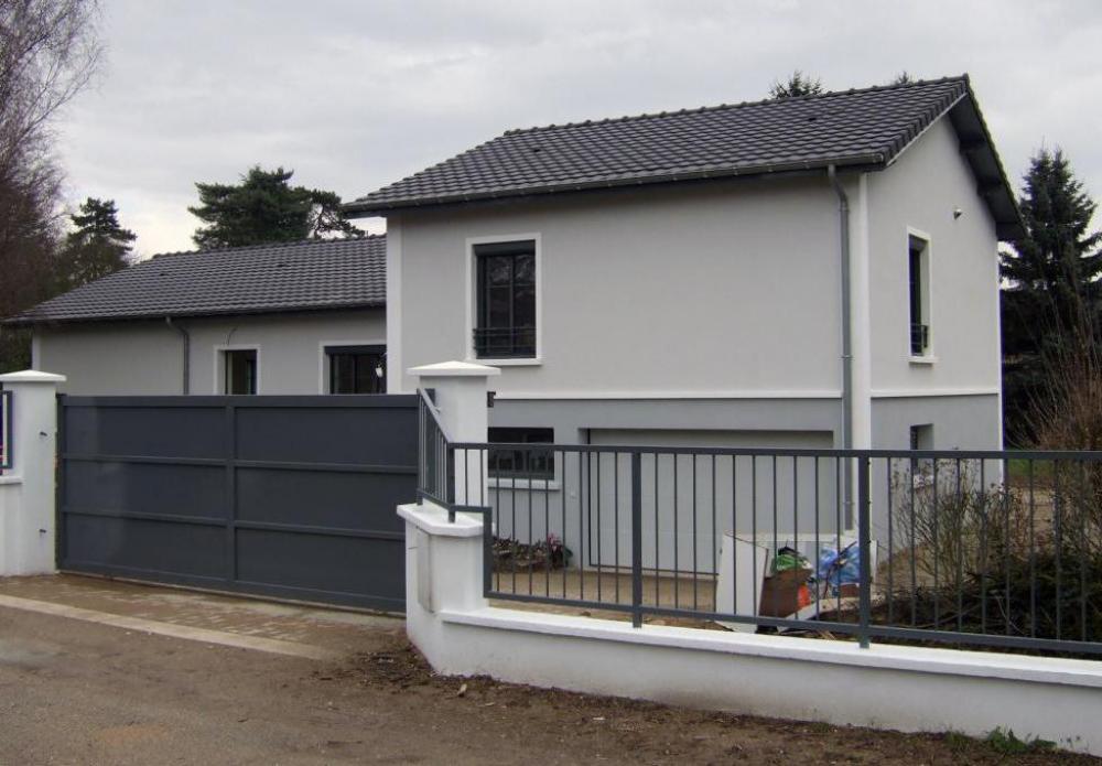 belle maison à façade rénovée
