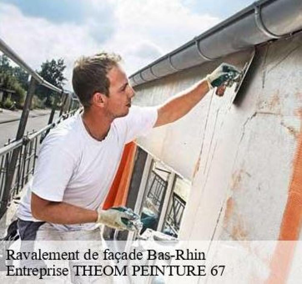 Entreprise THEOM PEINTURE 67 ravale les façades dans le Bas-Rhin